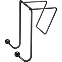 Fellowes Wire Partition Additionstrade Double Coat Hook 2 Hooks For Coat Umbrella Sweater Wall Plastic Wire Black