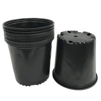 Viagrow 2 Gal Plastic Nursery Pots 757 Liters 20Pack