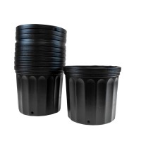 Viagrow 3 Gal Plastic Nursery Pots 1136 Liters 10Pack