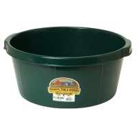 Little Giant Plastic Allpurpose Tub Plastic Pond Tub Feed Tub Durable Plastic Livestock Feeding Pan With Hand Grips Mad