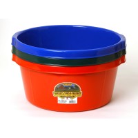 Little Giant Plastic Allpurpose Tub Plastic Pond Tub Feed Tub Durable Plastic Livestock Feeding Pan With Hand Grips Mad