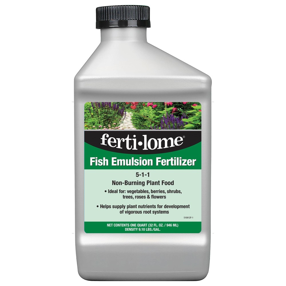 Fertilome 10612 Fish Emulsion Fertilizer 511 32 Oz