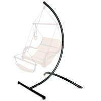 Hammaka Arc Hanging Chair Stand In Black