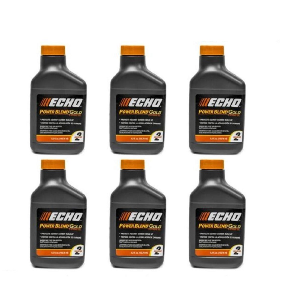 Echo 6450002 Pk6 2 Gallon Power Blend Oil Mix 501