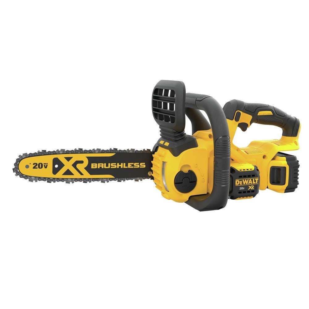 Dewalt 20V Max Xr Chainsaw Kit 5Ah Battery 12Inch Dccs620P1