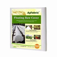 Agfabric Plant Covers Freeze Protection 10X25 12Oz Floating Row Cover Garden Plant Cover Freeze Cloths For Plants Winter Fros