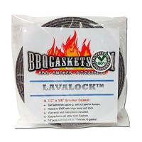 12 X 18 Lavalock High Temp Bbq Gasket Smoker Seal For Nomex Door Lid Self Stick Grey