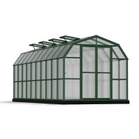 Palram Canopia Grand Gardener 8 X 20 Greenhouse Twin Wall