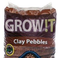 Growt Gmc40L 4Mm16Mm Clay Pebbles Brown 40 Liter Bag Made From 100 Natural Clay Can Be Used For Drainage Decoration