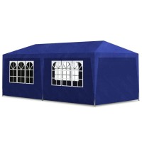 vidaXL Garden Gazebo 3 x 6 m Blue