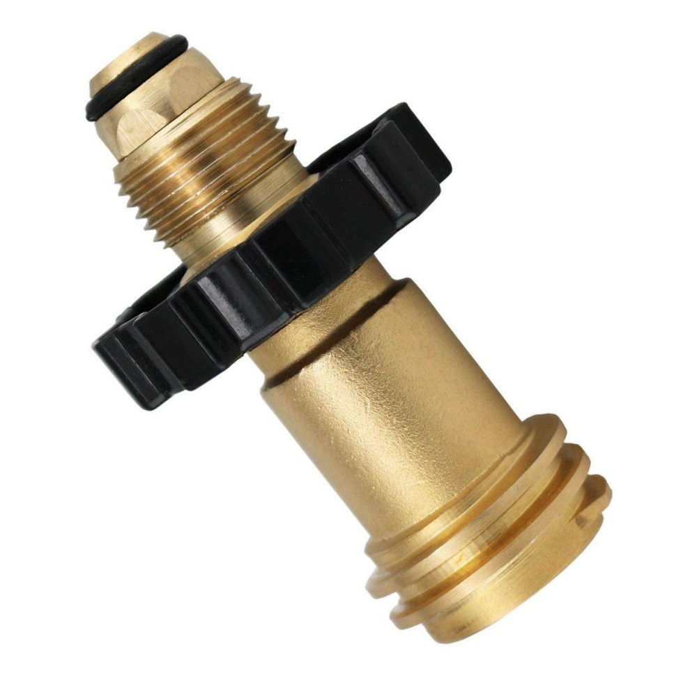 Dozyant Universal Fit Propane Tank Adapter Converts Pol To Qcc1 Type 1 With Wrench Propane Hose Adapter Old To New Connection