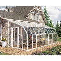 Palram Canopia Sun Room 8 X 20 White