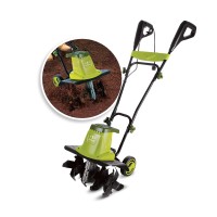 Sun Joe Tj603E 16Inch 12Amp Electric Tiller And Cultivator Green