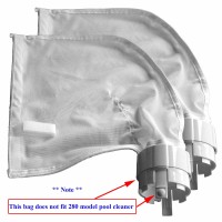 Atie Pool Cleaner All Purpose Bag 91001021 Replacement Fits For Zodiac Polaris 360 380 Pool Cleaner All Purpose Bag 91001021