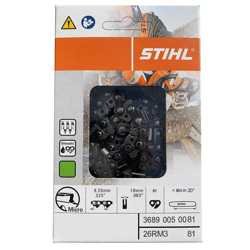 Stihl 26Rm381 Oilomatic Rapid Micro 3 Saw Chain 20