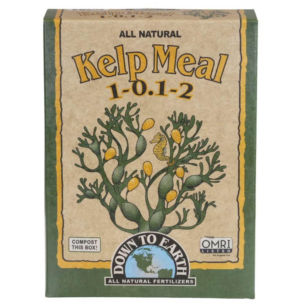 Down To Earth Organic Kelp Meal Fertilizer Mix 1012 05 Lb