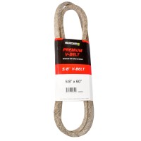 Maxpower 347605 Premium Belt Reinforced With Kevlar Fiber Cords 58 X 60