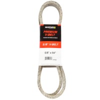 Maxpower 347609 Premium Belt Reinforced With Kevlar Fiber Cords 58 X 64