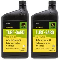 John Deere Turfgard Sae 10W30 Oil Two Quarts Ty22029