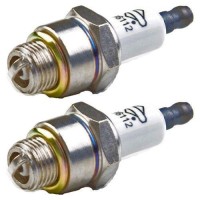 Briggs Stratton 7961122Pk Spark Plug 2 Pack Replaces J19Lm Rj19Lm 802592 5095K By Briggs Stratton