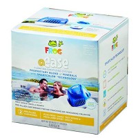 Frog Ease Floating Sanitizing System For Hot Tubs Quick And Easy Selfregulating Hot Tub Sanitizer With Sanitizing Minerals An