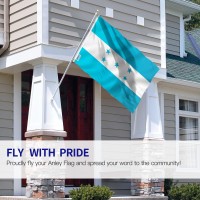 Anley Fly Breeze 3X5 Foot Honduras Flag Vivid Color And Fade Proof Canvas Header And Double Stitched Honduran National Fla