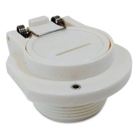 Atie W400Bwhp Gw9530 White Free Rotation Pool Vacuum Vac Lock Safety Wall Fitting Replacement For Zodiac Hayward Pentair Suct