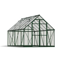 Palram Canopia Balance 8 X 12 Greenhouse Green