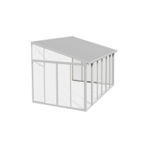 Palram Canopia Sanremo 10 Ft X 14 Ft Patio Enclosure White Enclosed Extra Room Protected From Weather And Bugfree Diy In