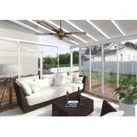 Palram Canopia Sanremo 10 Ft X 14 Ft Patio Enclosure White Enclosed Extra Room Protected From Weather And Bugfree Diy In