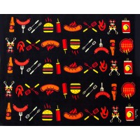 Doortex Cook Design Fire Retardant BBQ Mat 39 x 48