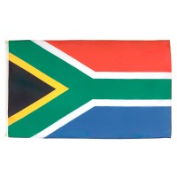 Az Flag South Africa Flag 2X3 Ft Light Polyester South African Banner With Two Brass Eyelets Fade Resistant Vivid Colo