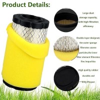 Podoy 796031 Air Filter For Compatible With Briggs And Stratton With Pre Filter 797704 594201 591334 796031 Miu13038 Gy21435 Miu13963 Lawn Mower