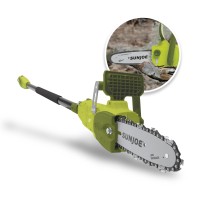 Sun Joe Swj806E 8Inch 80 Amp 2In1 Convertible Pole Chain Saw Green