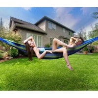 Sorbus Brazilian Double Hammock Extralong 2 Person Portable Hammock Bed For Indoor Or Outdoor Spaces Hanging Rope Carrying