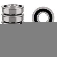 Xike 10 Pack Flanged Ball Bearing Id 12 X Od 138 Suitable For Lawn Mower Wheelbarrows Carts Hand Trucks Wheel Hub R