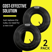 Mission Automotive Replacement Tire Inner Tubes 2 Pack Fits 4103504 Inch Wheels Great For Wheelbarrows Dollies Lawn