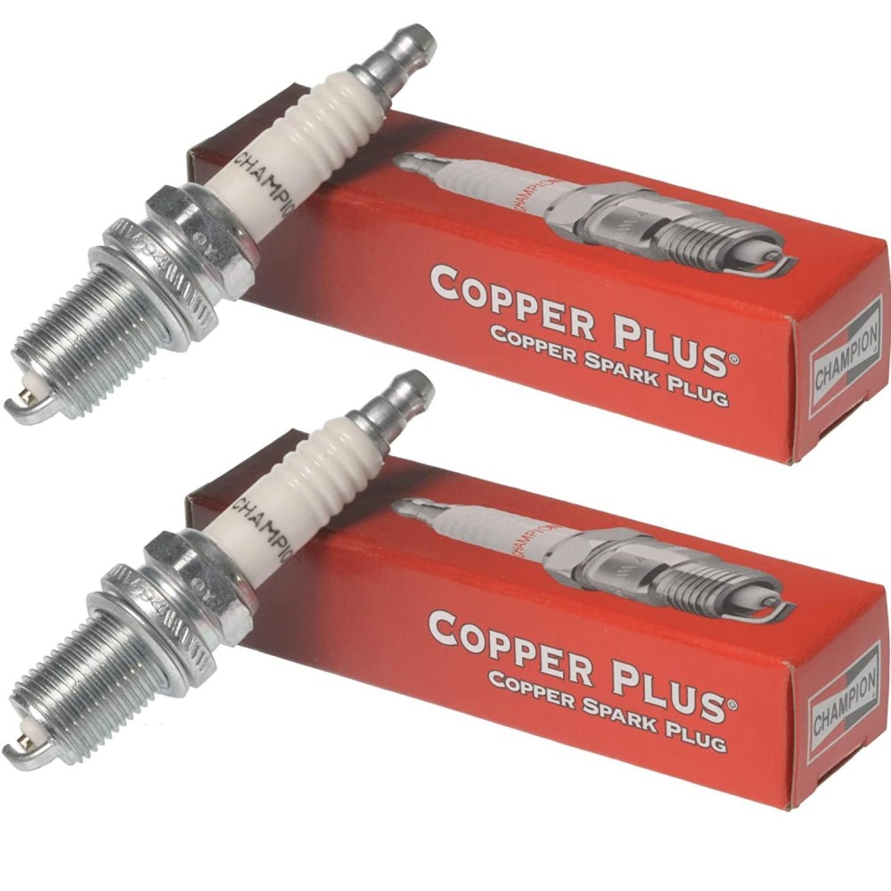 Quality Power Equipment Two 2 Champion Spark Plugs Rc12Yc For Most Briggs Stratton Ohv Selected Kohler Ch Cv Sv