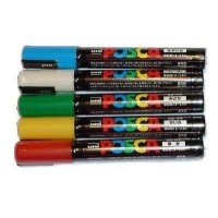 New Beekeeper 5 Pcs Queen Bee Marking Pen Set Blue Red Yellow White Green Posca