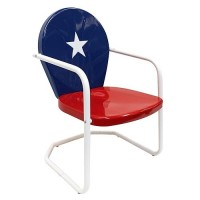 Leigh Country Texas Metal Retro Chair