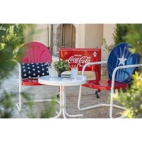 Leigh Country Texas Metal Retro Chair