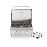 Pit Boss Grills 75275 Stainless Steel Twoburner Portable Grill