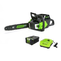 Greenworks 80V 16 Brushless Cordless Chainsaw Great For Tree Felling Limbing Pruning And Firewood 75 Compatible Tools