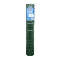 Green Pvc Coated Welded Wire Mesh Garden Economy Fence 48 Inch X 50 Foot3 Inch X 2 Inch 16Ga