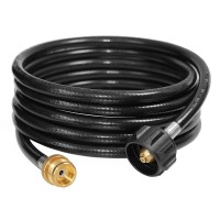 Dozyant 12 Feet Propane Tank Converter Adapter Hose Assembly Replacement For Qcc1 Type1 Lp Gas Tank With Safety Certified Conn