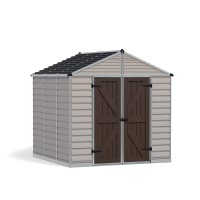 Palram Canopia Skylight 8 X 8 Shed Tan