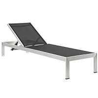 Shore Chaise With Cushions Outdoor Patio Aluminum Set Of 4