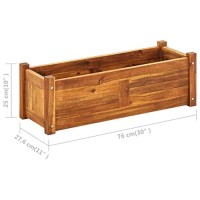 Vidaxl Solid Acacia Wood Raised Garden Bed - 29.9