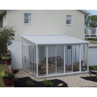 Palram Canopia Sanremo 13 X 14 Patio Enclosure White