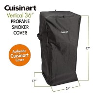 Cuisinart Cgc10244 21 X 17 X 47 Universal Vertical Smoker Cover Fits Up To 36